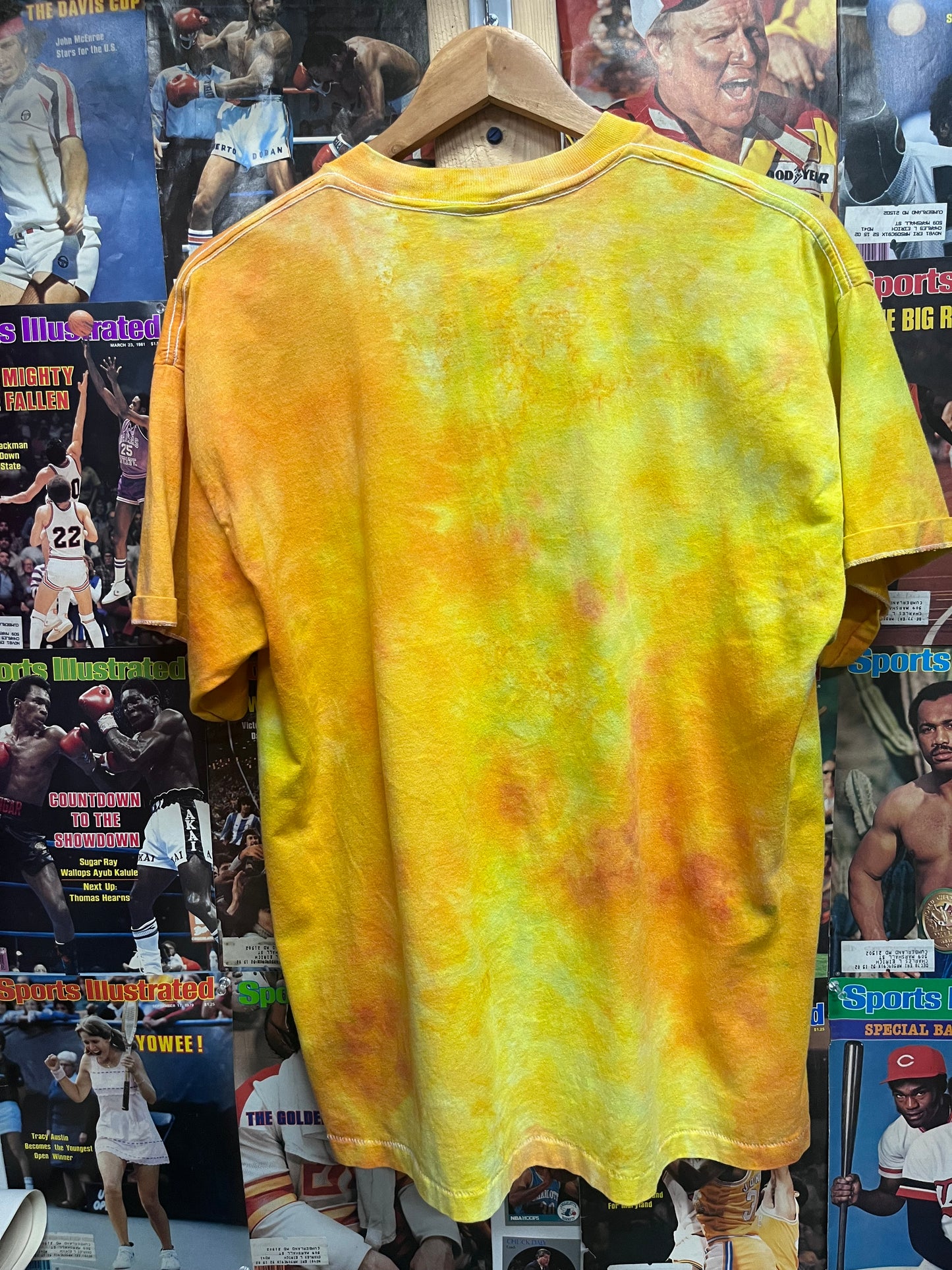 Vintage 80s ‘When I die…Rock and Roll’ tie dye tee