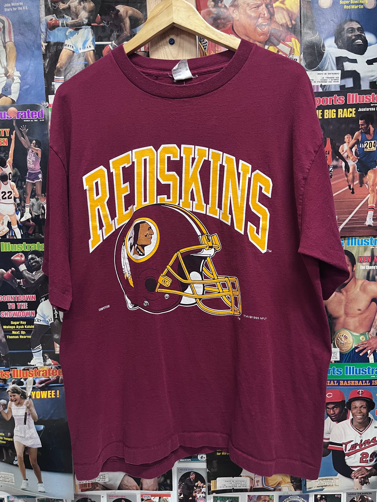 Vintage 1993 Washington Redskins tee