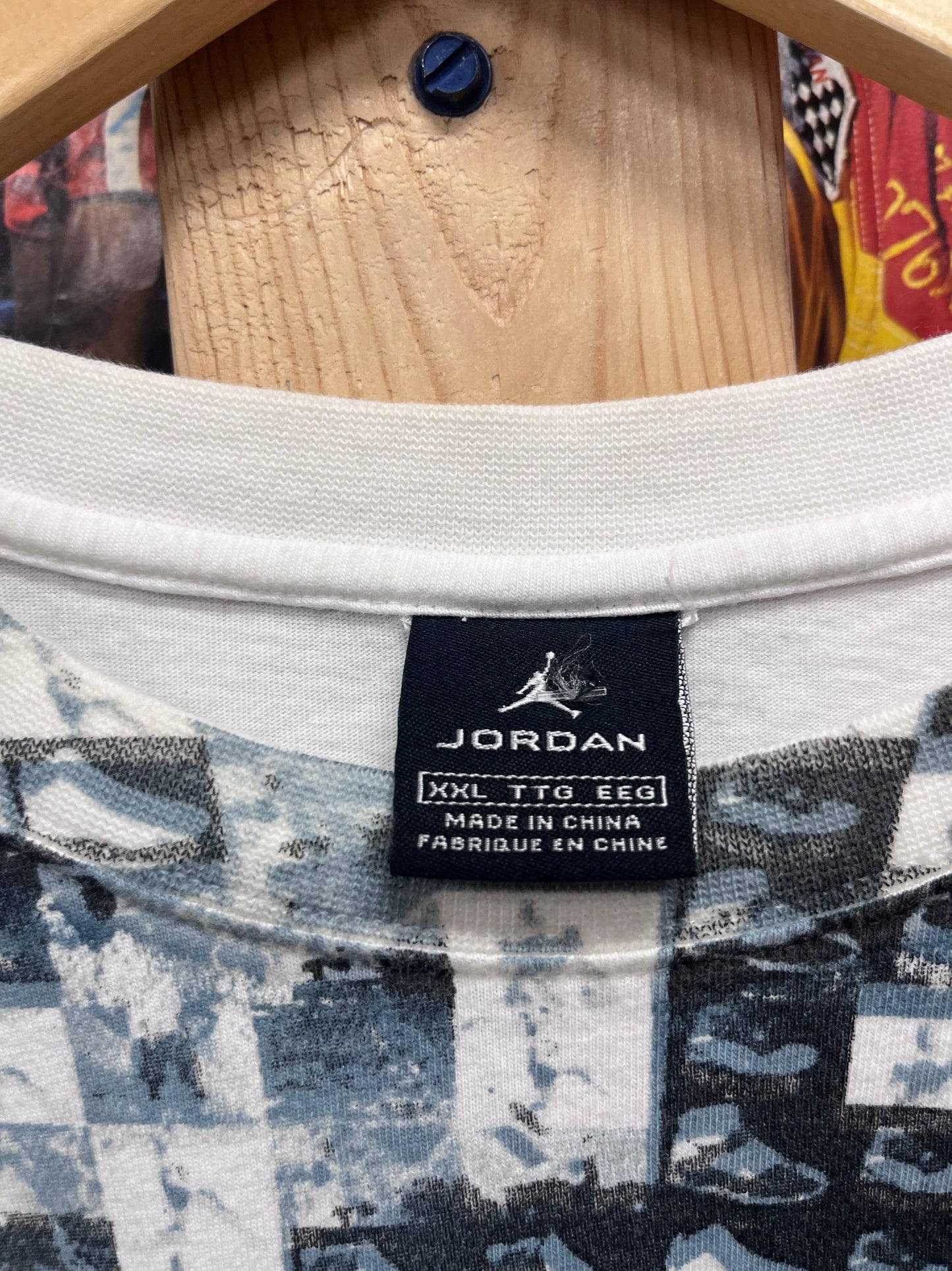 Vintage 2000s Michael Jordan sneaker tee