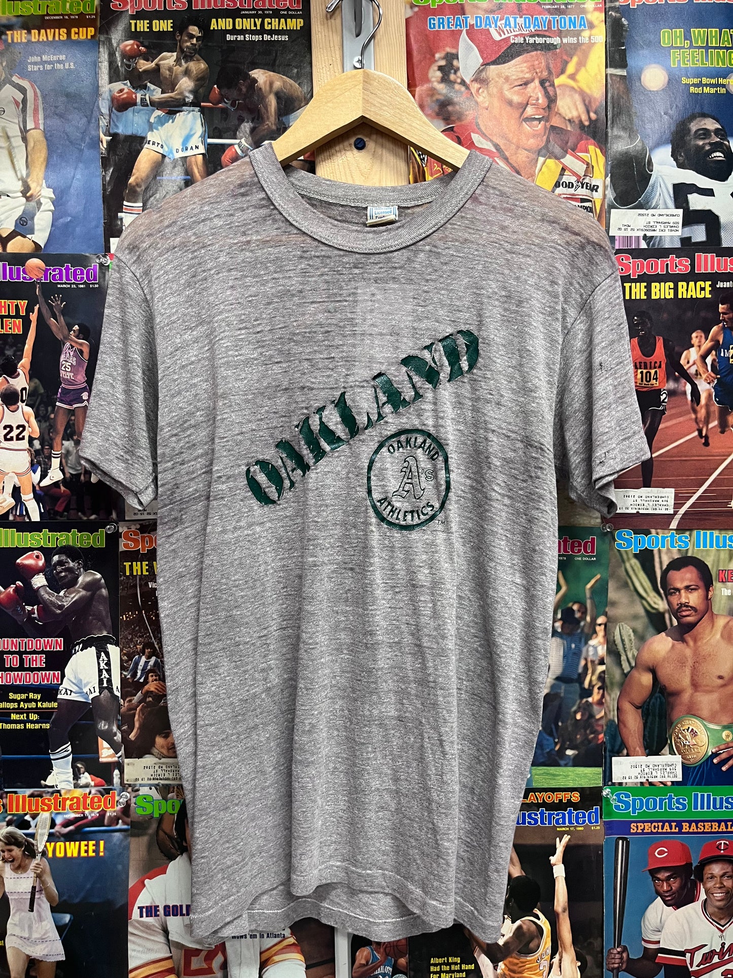 Vintage 80s Oakland Athletics tee