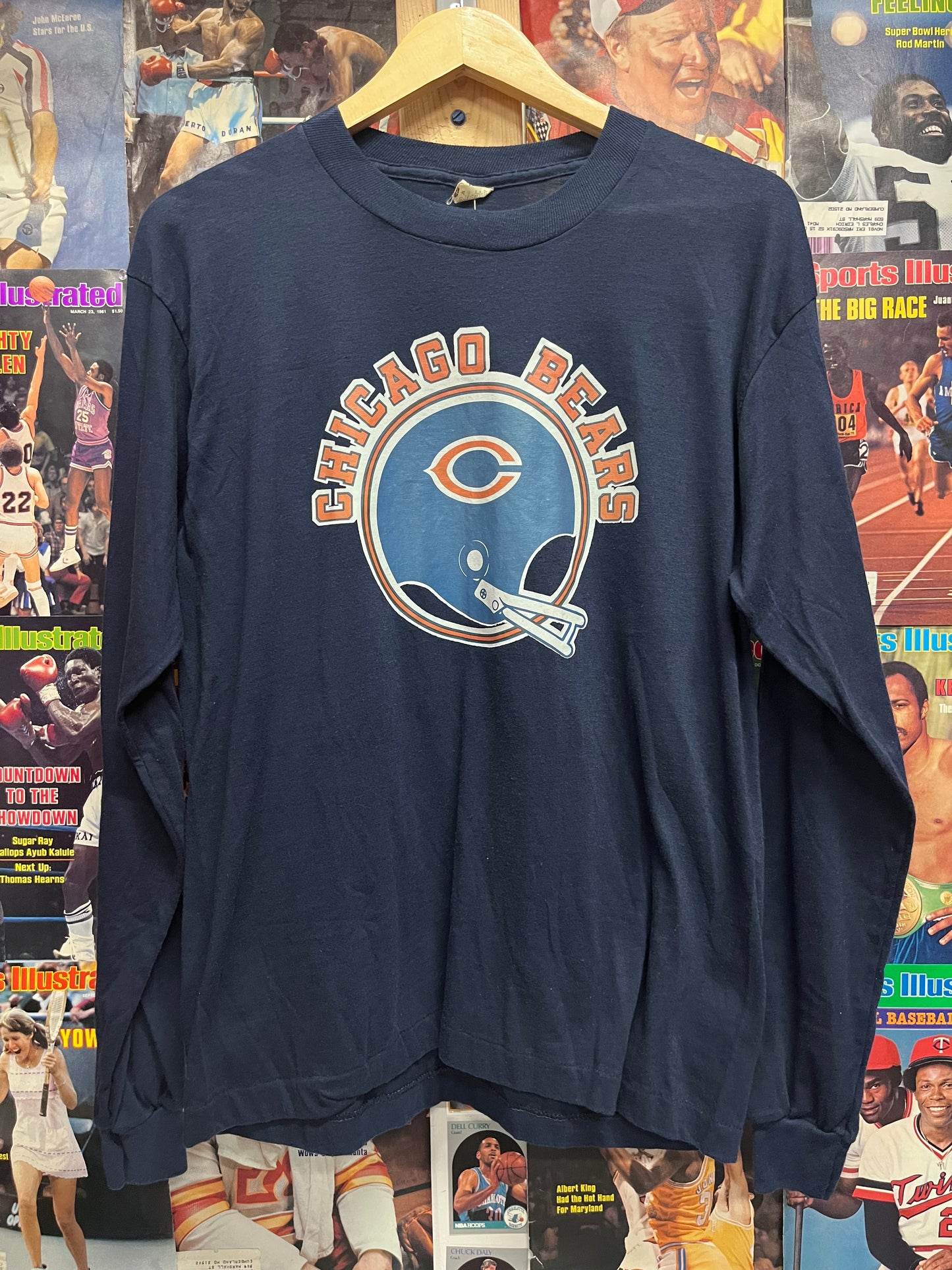 Vintage 80s Chicago Bears long sleeve tee