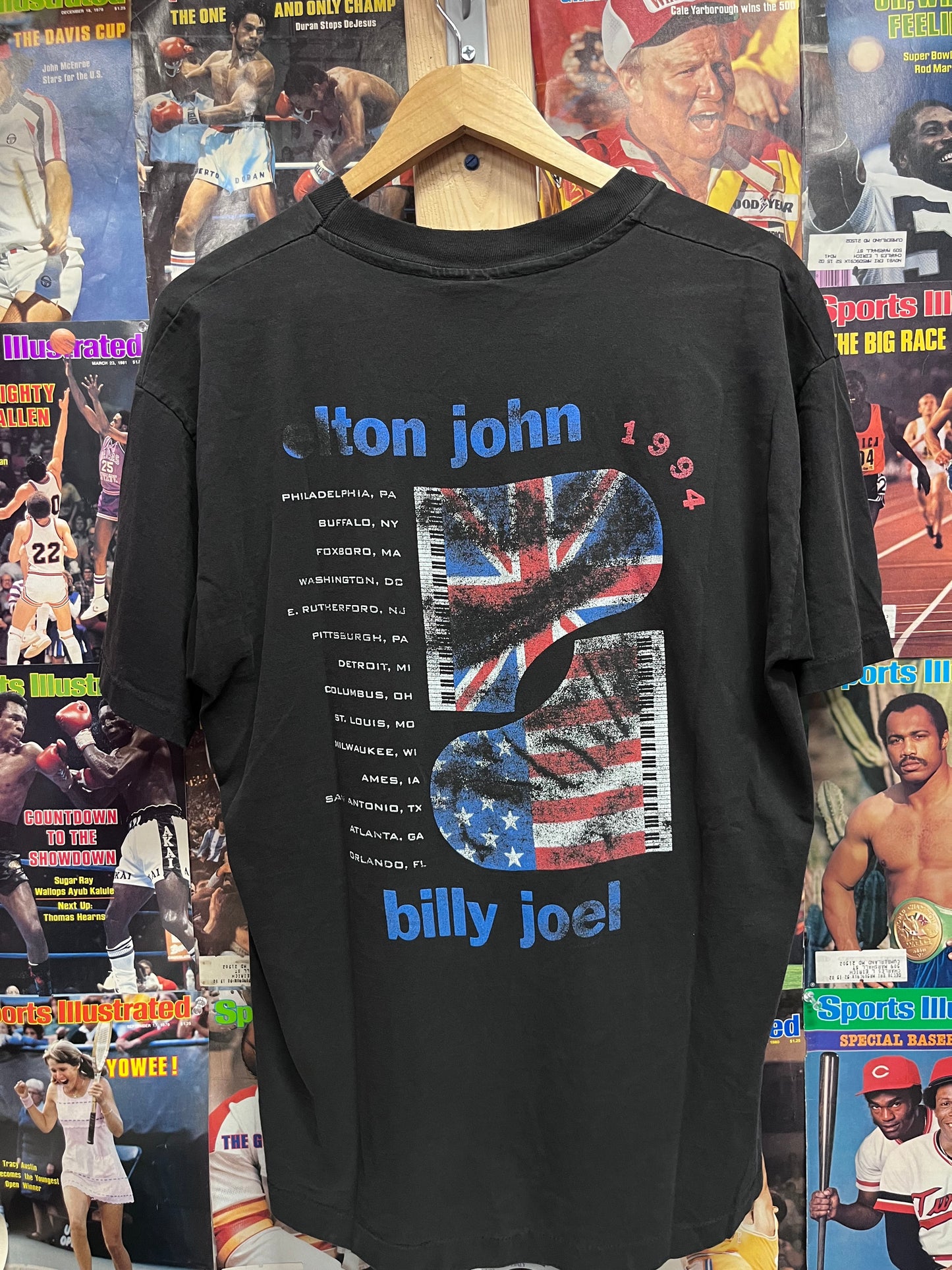 Vintage 1994 Billy Joel/Elton John ‘Face to Face’ tour tee