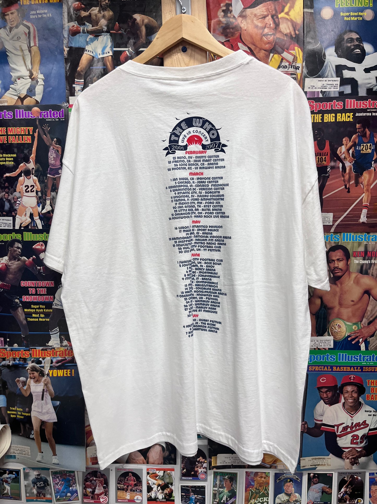 Vintage 2007 The Who tour tee