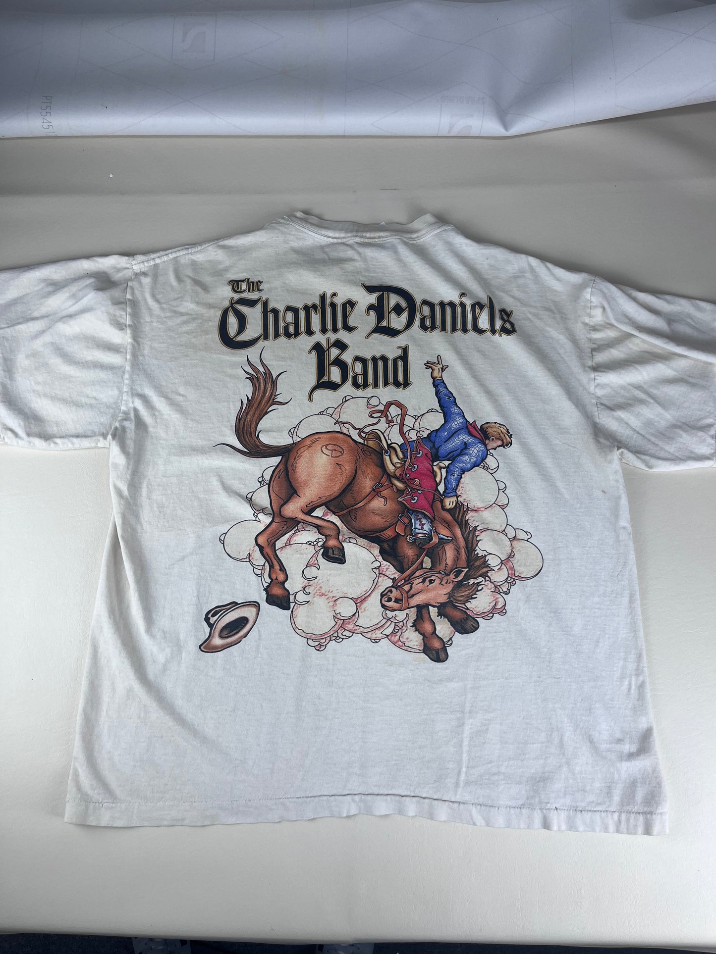 Vintage 90s Charlie Daniel’s band tee