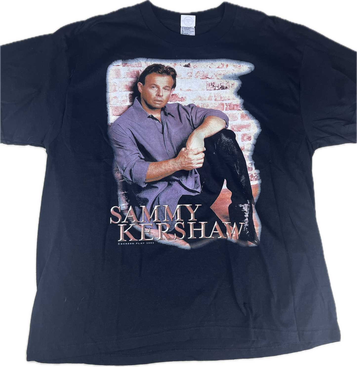 Vintage 2002 Sammy Kershaw tour tee