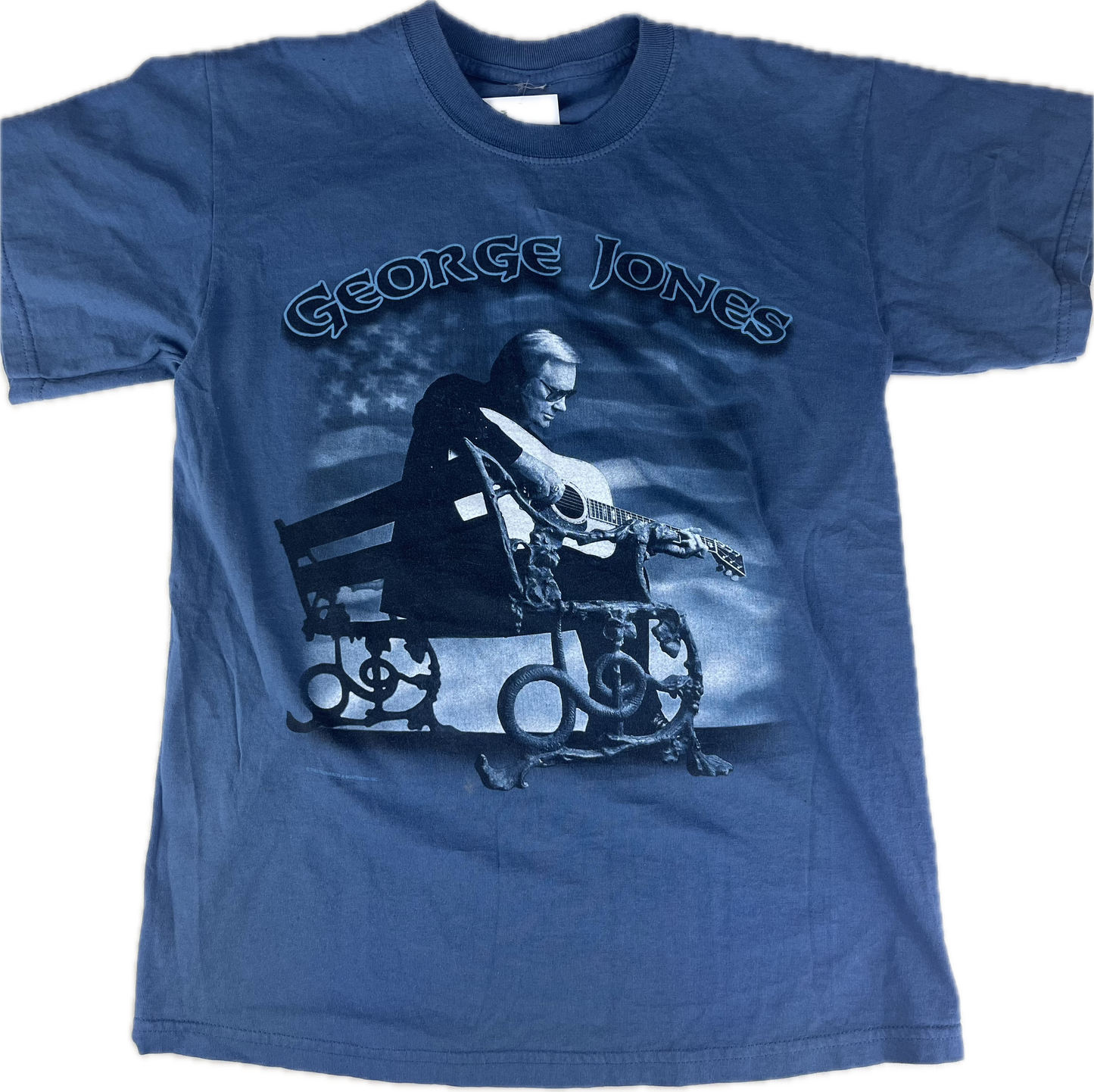 Vintage 2002 George Jones tour tee