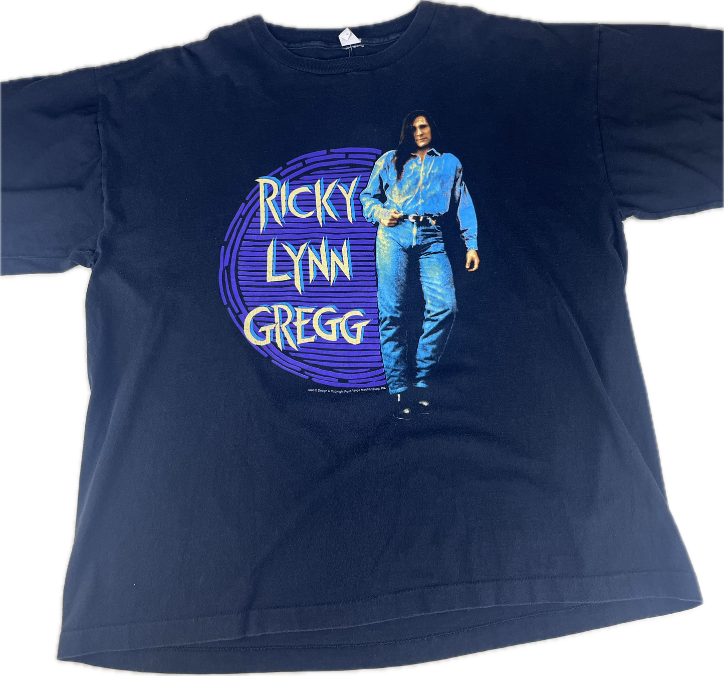 Vintage Ricky Lynn Gregg country music tee