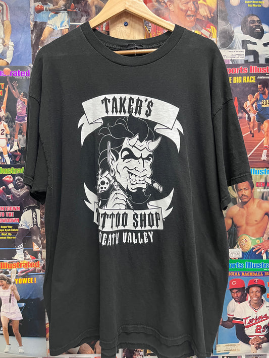 Vintage Undertaker WWF ‘Taker’s Tattoo Shop’ tee