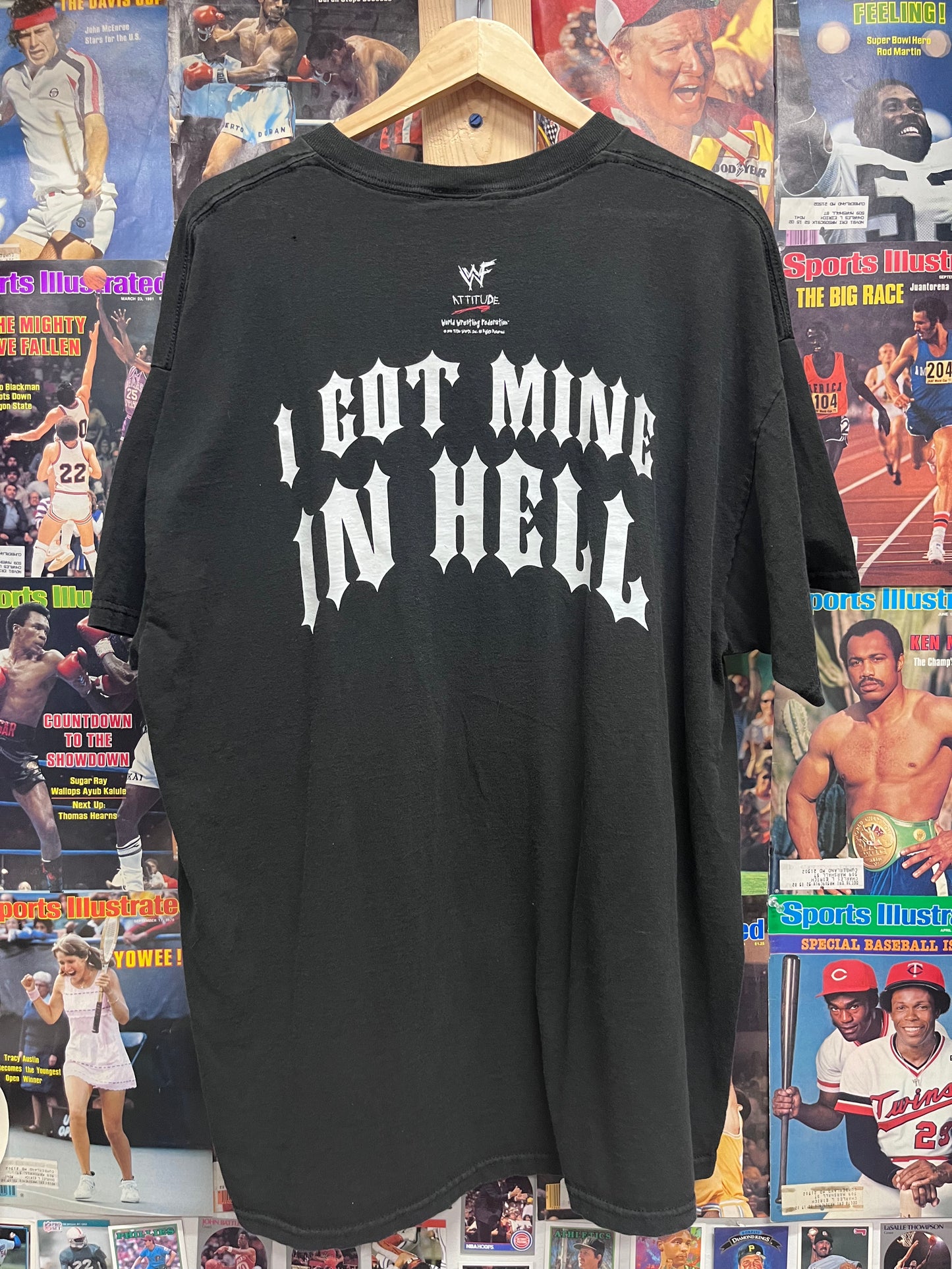 Vintage Undertaker WWF ‘Taker’s Tattoo Shop’ tee