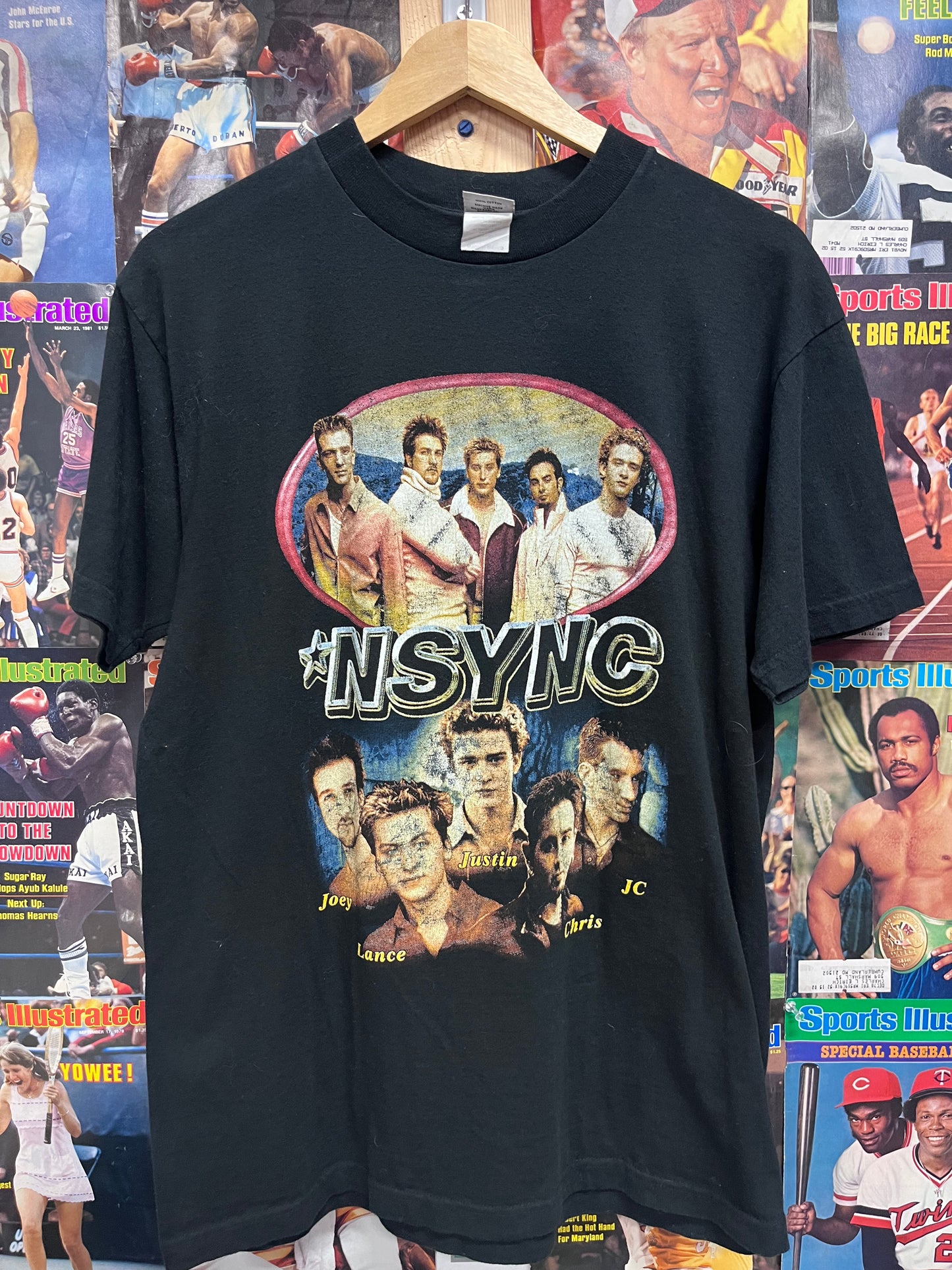 Vintage 90s *NSYNC rap tee