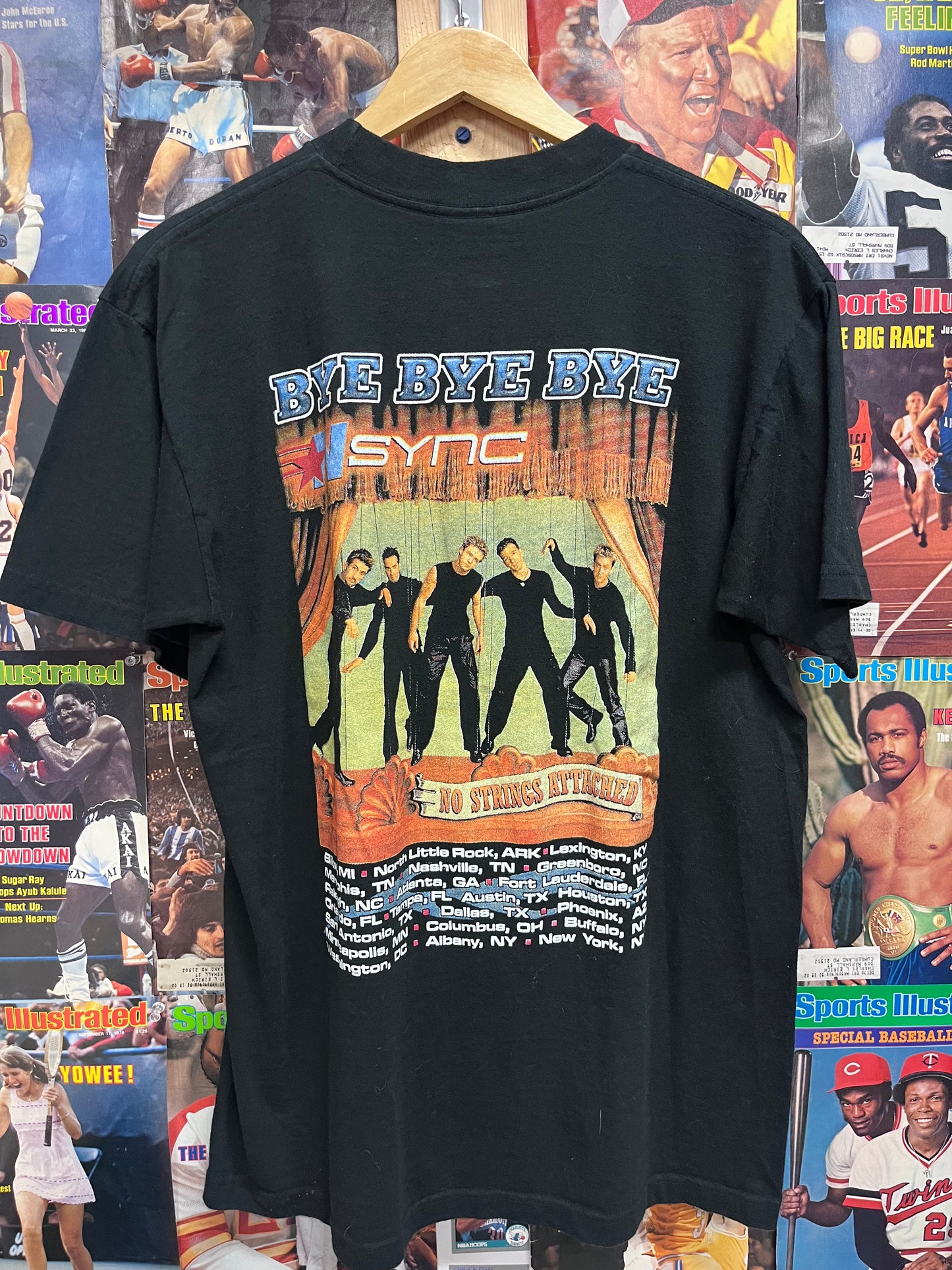 Vintage 90s *NSYNC rap tee