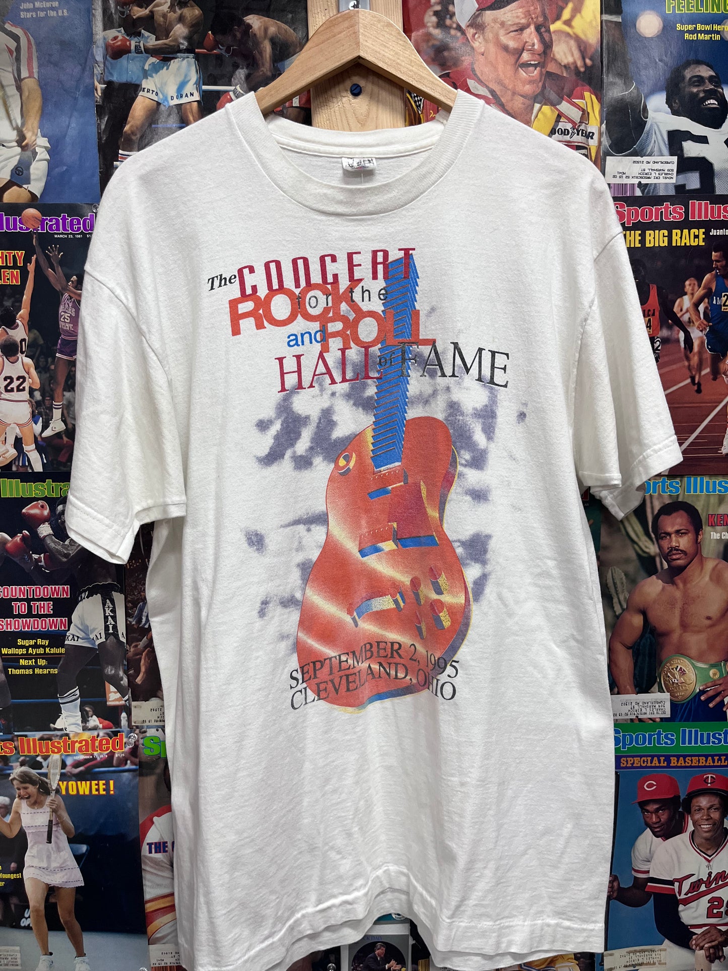 Vintage 1995 Rock and Roll Hall of Fame tee