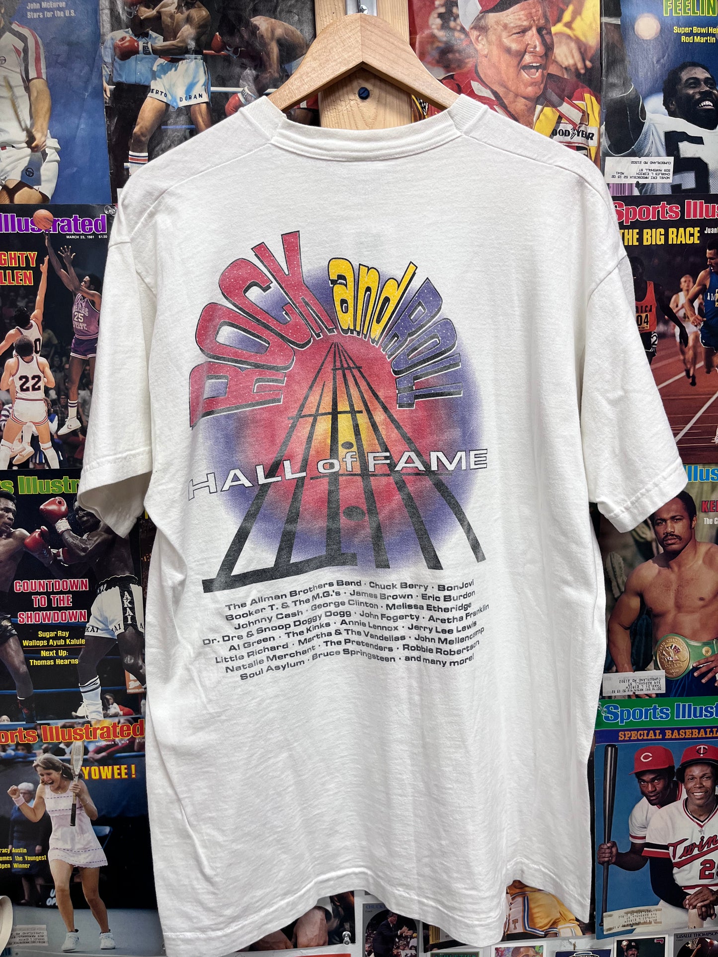 Vintage 1995 Rock and Roll Hall of Fame tee