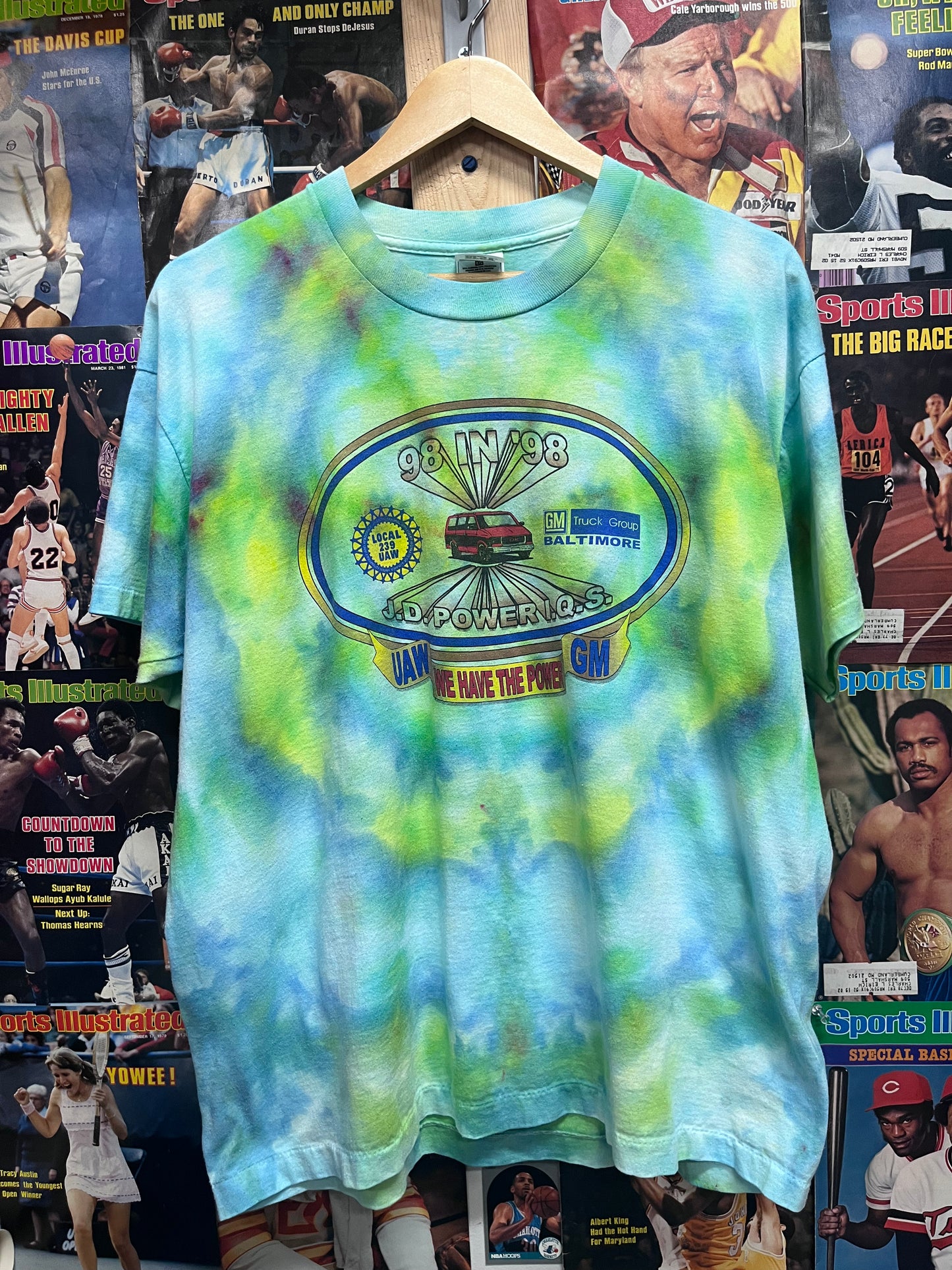 Vintage 1998 Ford Van ‘98in98’ tie dye tee