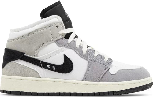 Air Jordan 1 Mid SE Craft GS 'Inside Out - Cement Grey' GS