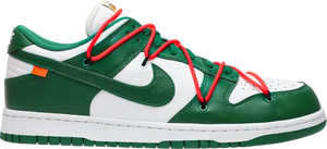 Off-White x Nike Dunk Low 'Pine Green'