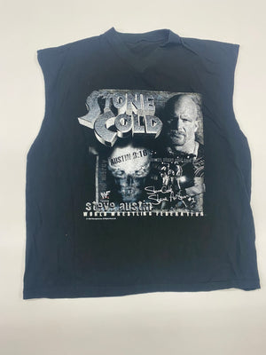 Stone Cold Steve Austin WWF Brain Sleeveless T-Shirt