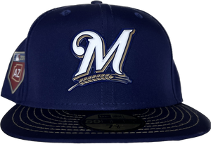 New Era Milwaukee Brewers 2018 Spring Training Navy Fitted