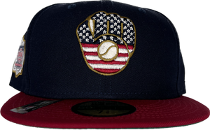 New Era Milwaukee Brewers July 4th Fitted